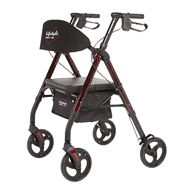 Laser Red Rollator