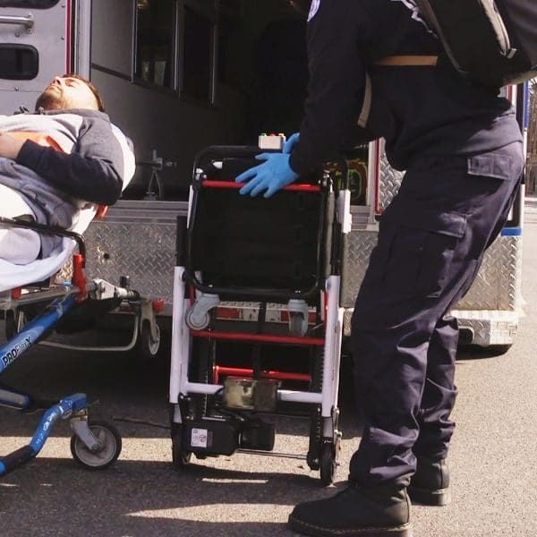 Mobile Stairlift Folded