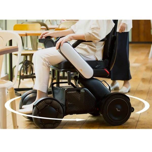 Whill C2 Power Wheelchair turning radius