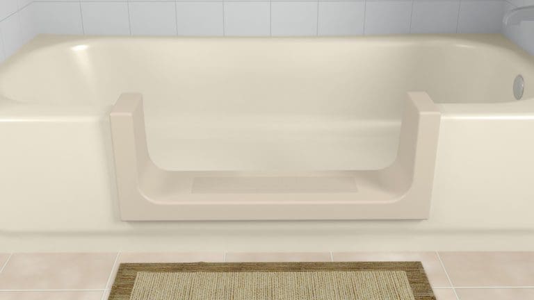 Beige Cleancut Step for bath
