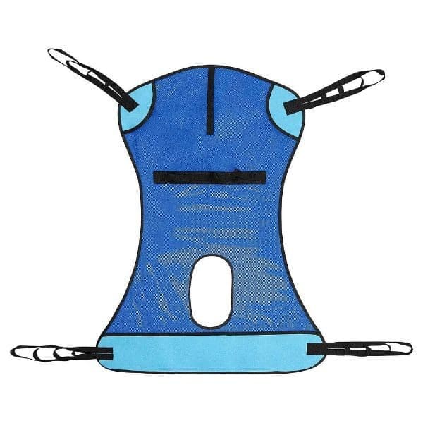 hoyer sling with opening for commode