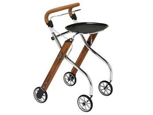 lets go walnut rollator