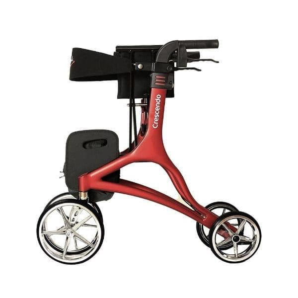 Folded Crescendo Rollator