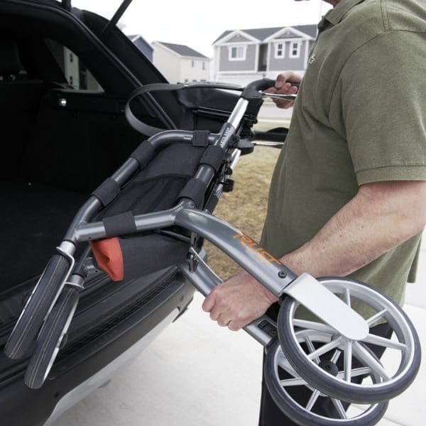 Lets Shop Rollator folded