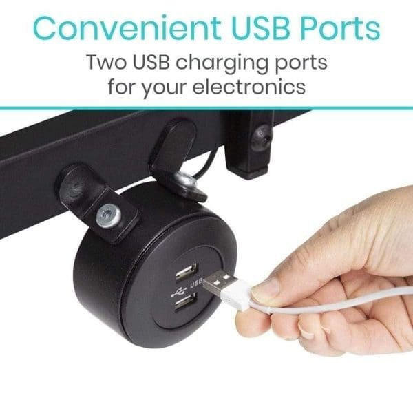 usb port for bed