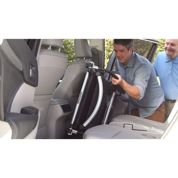 Zoomer in the back seat