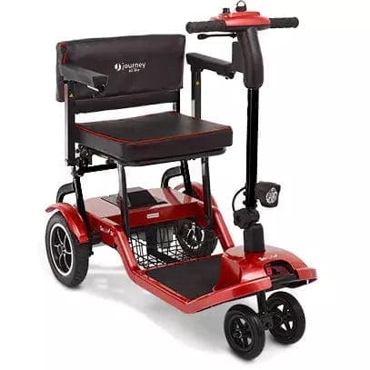 solite folding scooter red