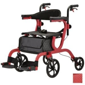 NOVA Gemini – The Ultimate 2-in-1 Rollator & Transport Chair