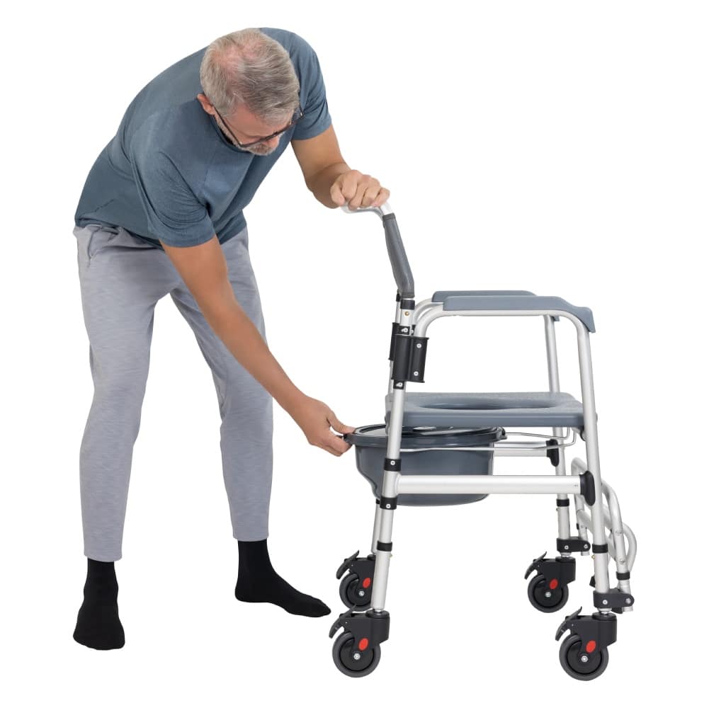 Core Shower Commode Transport Wheelchair (MOB1115) - Image 2
