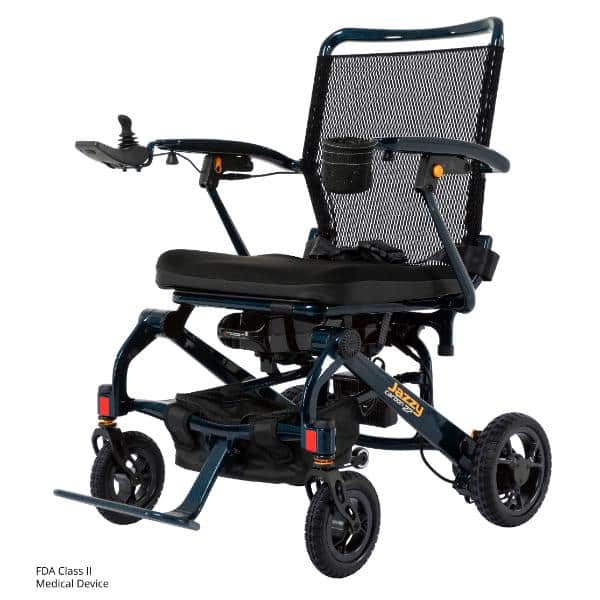 Jazzy® Carbon 27 Ultra-Light Folding Power Wheelchair